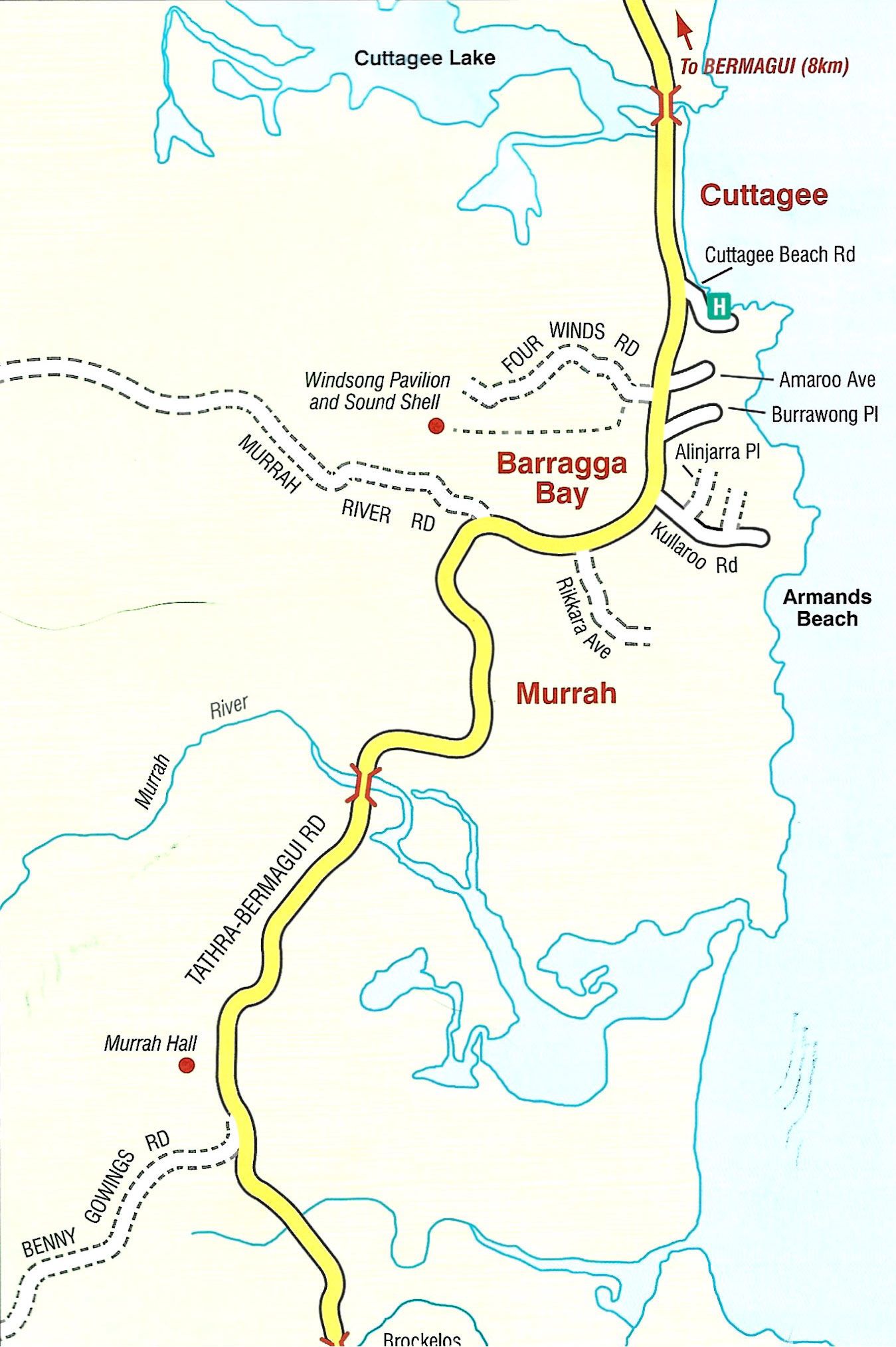 directions to armands beach nsw